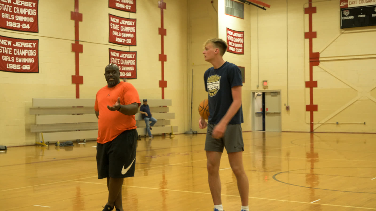Baseline Hoops training